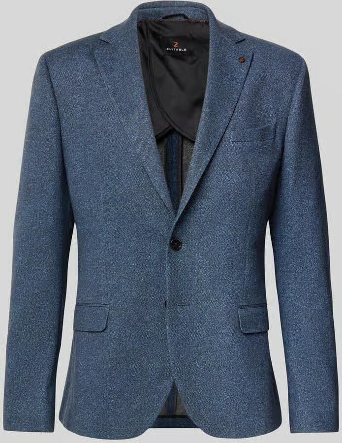 Zuitable Slim fit colbert met katoen-aandeel model 'Nick' - Foto 2