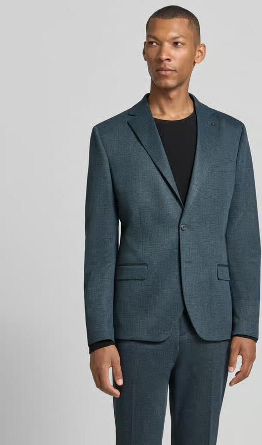 Zuitable Slim fit colbert met lyocell-aandeel model 'Nick' - Foto 3