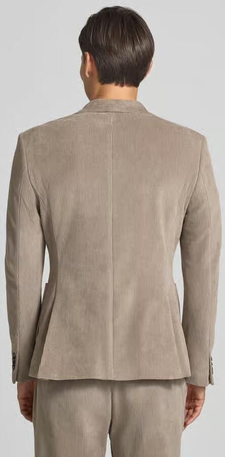 Zuitable Slim fit colbert van katoenmix in corduroy look model 'Nick' - Foto 3