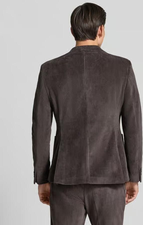 Zuitable Slim fit colbert van katoenmix in corduroy look model 'Nick' - Foto 2