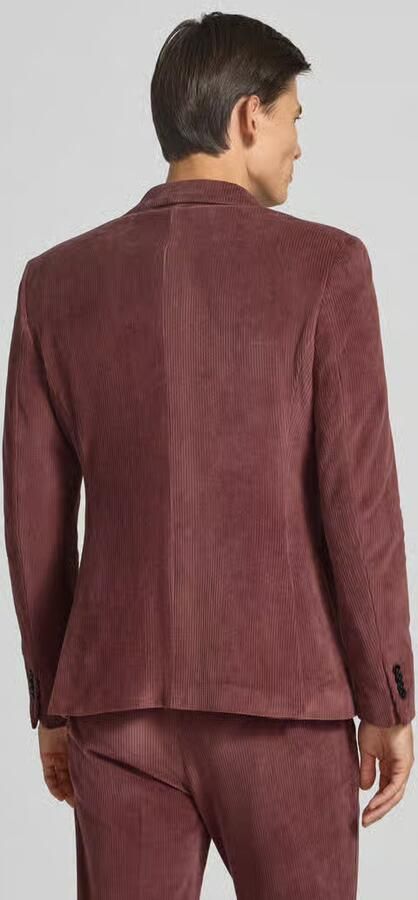 Zuitable Slim fit colbert van katoenmix in corduroy look model 'Nick' - Foto 3