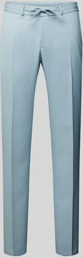 Zuitable Slim fit pantalon met persplooien model 'SPARTAFLEX' - Foto 2