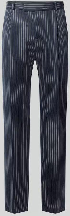 Zuitable straight fit broek met scheerwol model 'Connor' - Foto 2