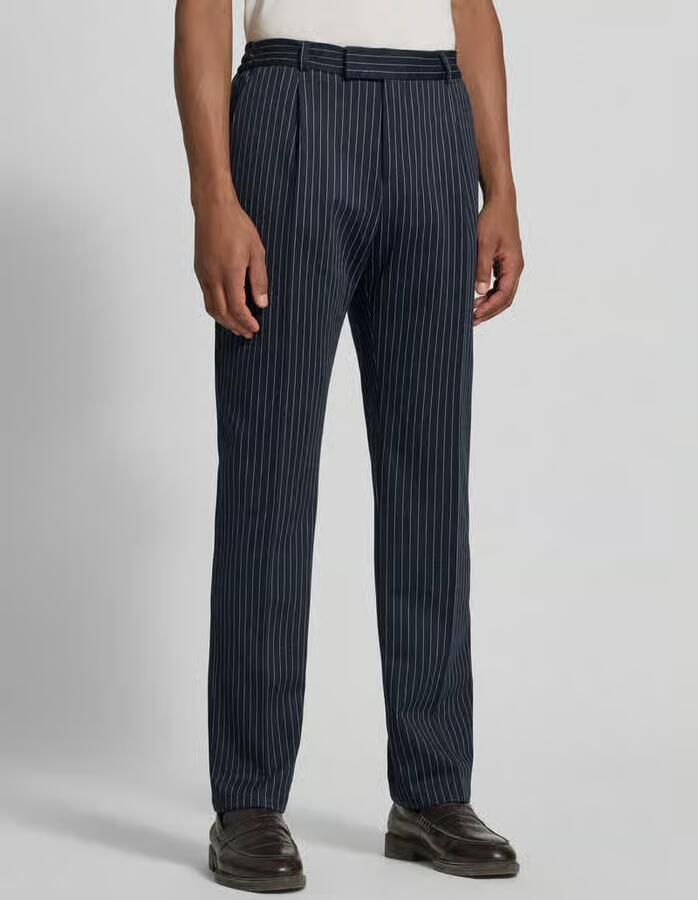 Zuitable straight fit broek met scheerwol model 'Connor' - Foto 2