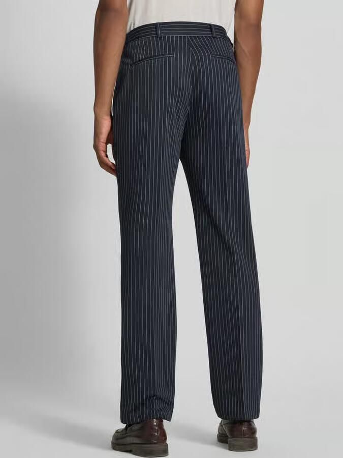 Zuitable straight fit broek met scheerwol model 'Connor' - Foto 3