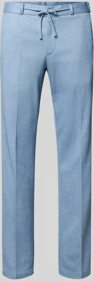 Zuitable straight fit stoffen broek met bandplooien model 'Sparta' - Foto 2