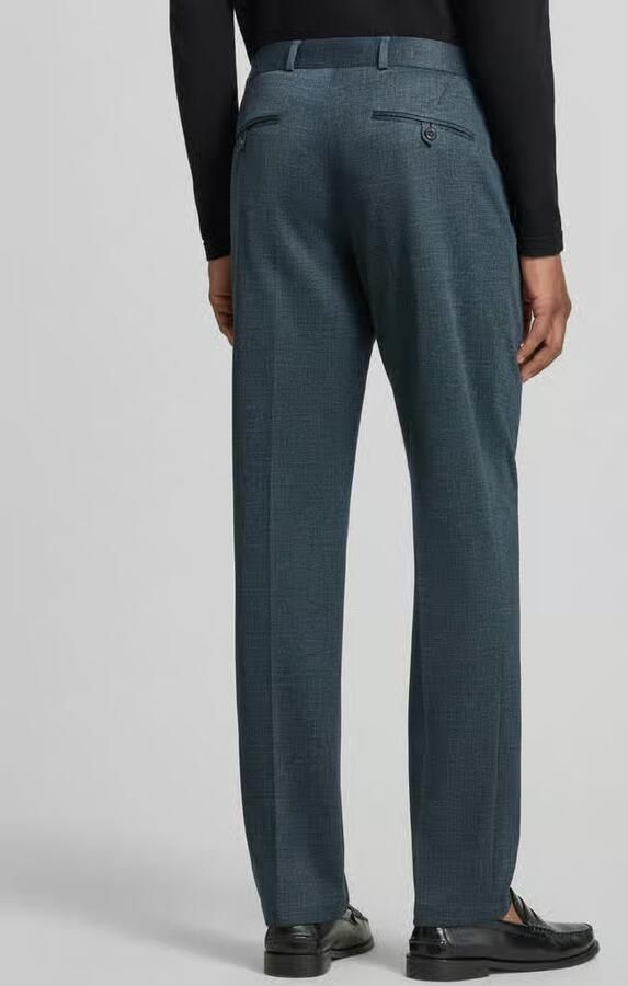 Zuitable straight fit stoffen broek met tunnelkoord model 'Sparta' - Foto 2