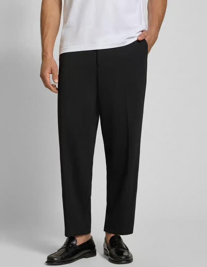 Zuitable straight fit stoffen broek met viscose model 'Glen' - Foto 3
