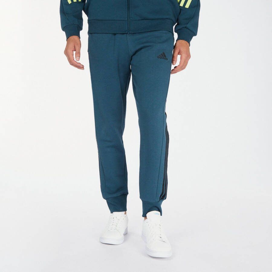 Adidas 3-stripes joggingbroek blauw heren