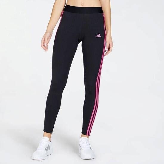 Adidas 3-stripes legging zwart roze dames