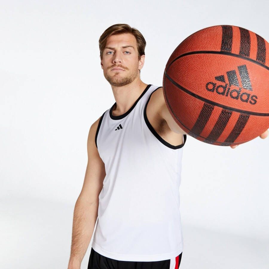 Adidas 3g speed basketbaltanktop wit heren
