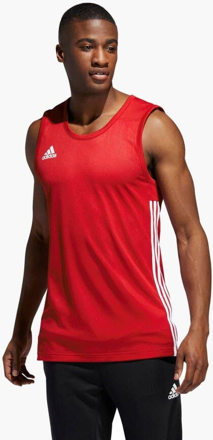 Adidas 3g speed reversible basketbaltanktop rood heren - Foto 8