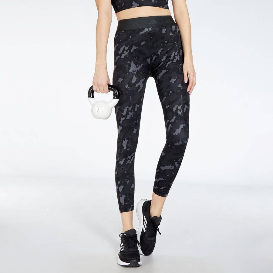 Adidas Performance Trainingstights TECHFIT CAMO (1-delig)