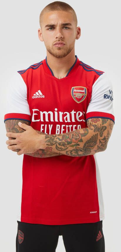 Adidas arsenal fc thuisshirt 21 22 wit rood heren - Foto 2