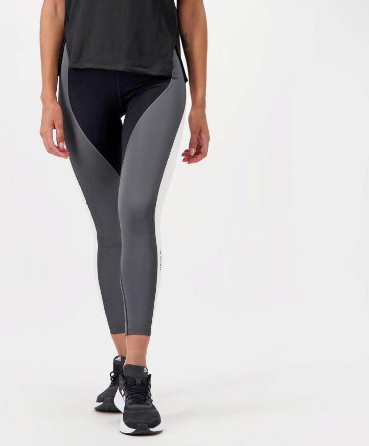 Adidas cb gym techfit sporttight zwart grijs dames