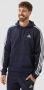 Adidas Sportswear Sweatshirt Essentials fleece 3-strepen hoodie - Thumbnail 2