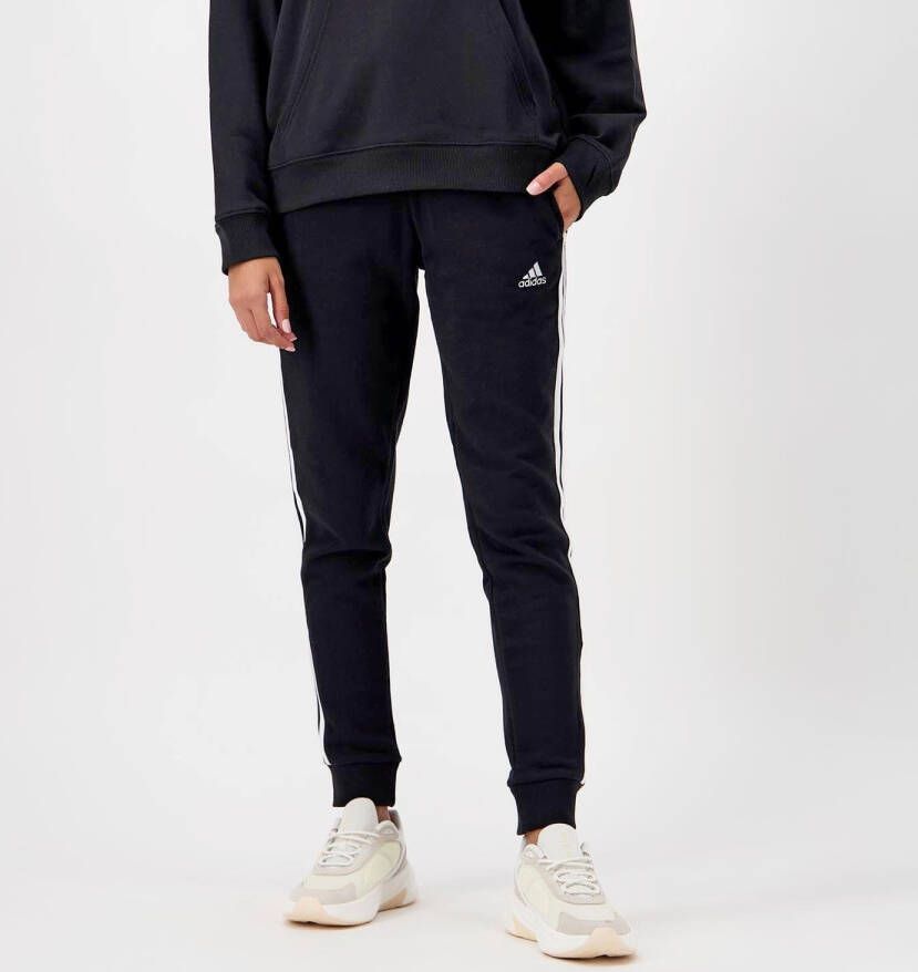 Adidas 3-stripes joggingbroek zwart dames