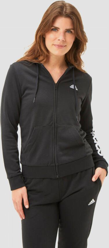 Adidas essentials logo vest zwart dames