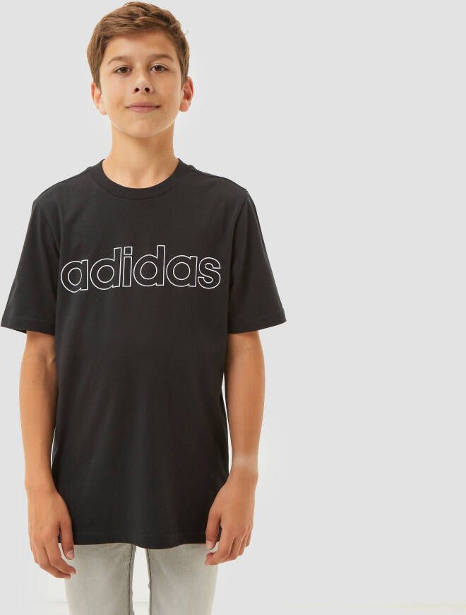 Adidas essentials shirt zwart kinderen - Foto 2