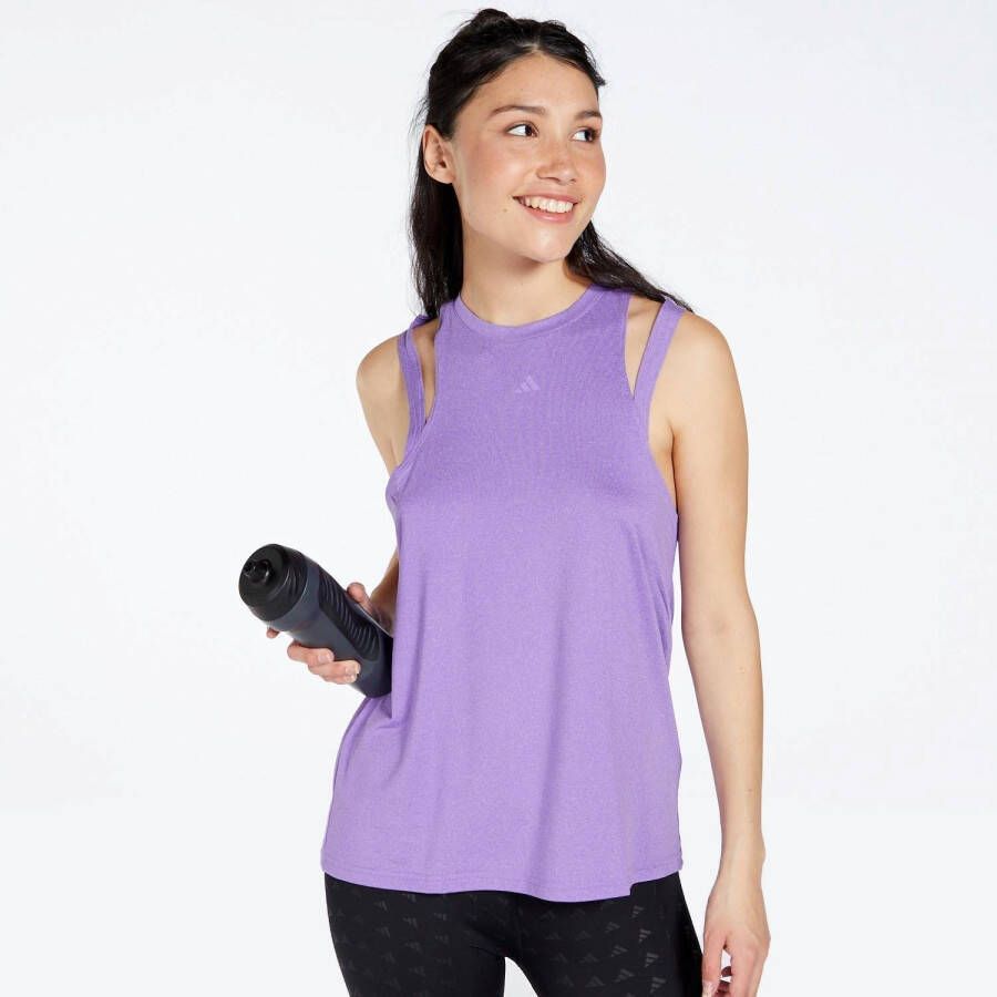 Adidas Performance Tanktop AEROREADY TRAIN ESSENTIALS 3 BAR LOGO