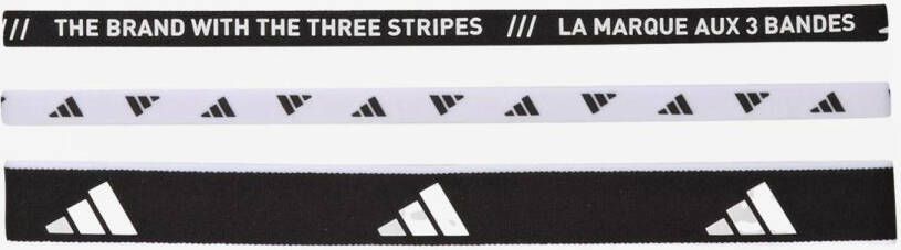 Adidas haarband zwart wit