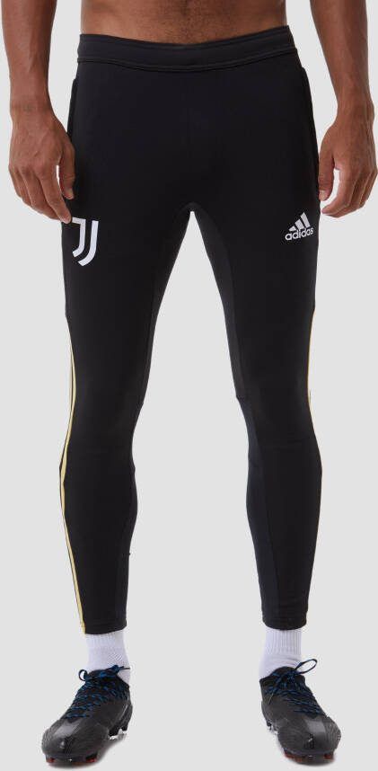 Adidas juventus condivo 22 trainingsbroek 22 23 zwart goud heren - Foto 2