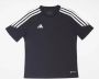Adidas Perfor ce voetbalshirt zwart wit Sport t-shirt Polyester Ronde hals 128 - Thumbnail 2