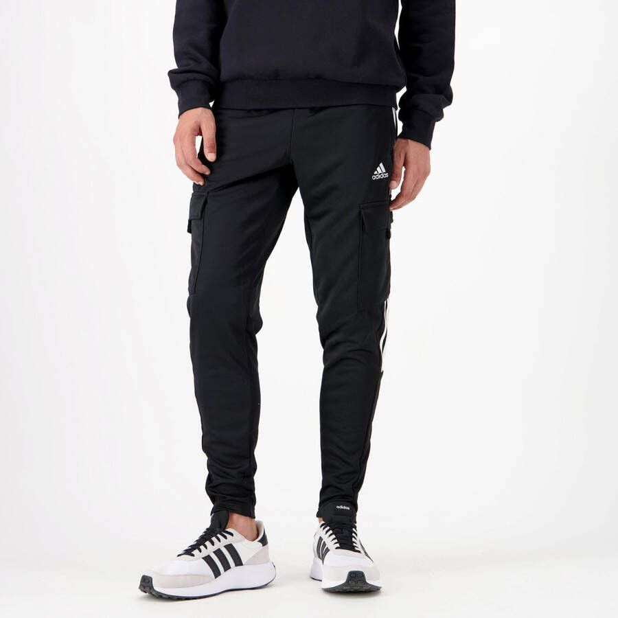 Adidas tiro joggingbroek zwart wit heren