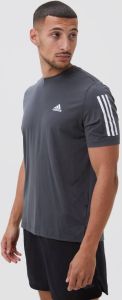 Adidas training sportshirt zwart wit heren