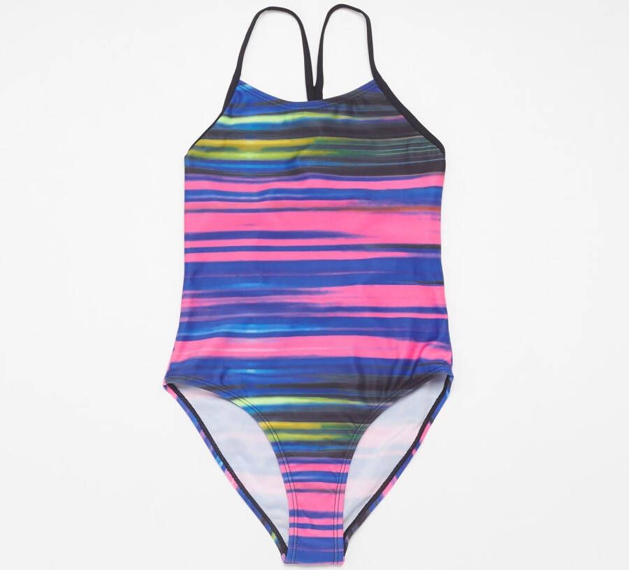 ANKOR vlinder badpak blauw roze kinderen