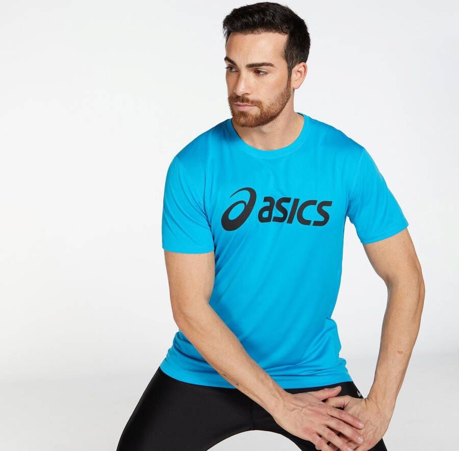 ASICS core logo hardloopshirt blauw heren