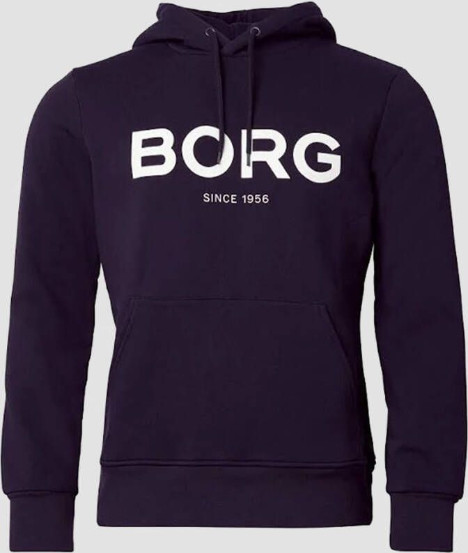 Bjorn Borg logo trui blauw heren