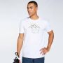 Boriken Outdoor Wit T-shirt Heren - Thumbnail 1
