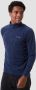 Columbia klamath range half zip fleece pully blauw heren - Thumbnail 2