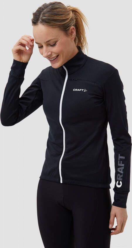 Craft core subz warm jersey fietsshirt zwart dames - Foto 1