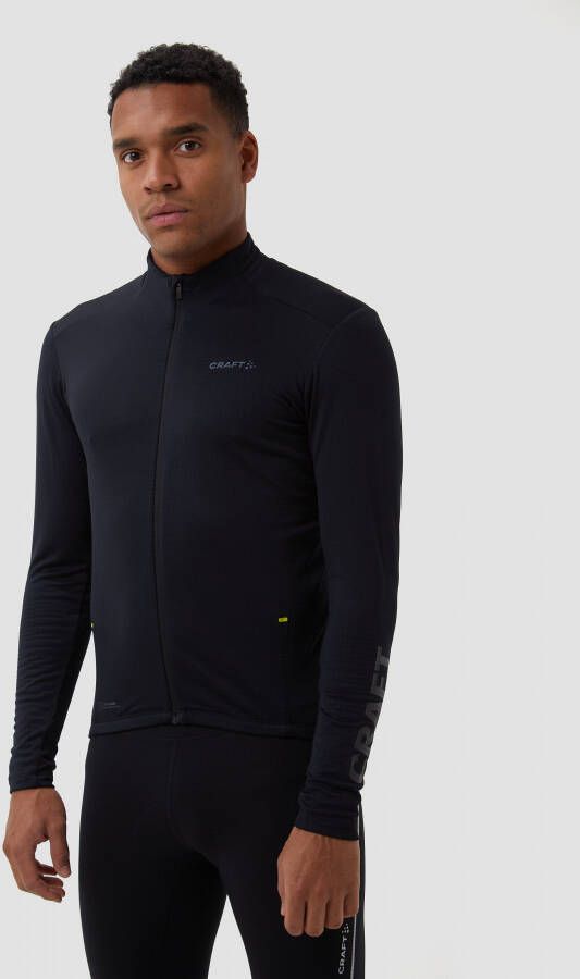 Craft core subz warm jersey fietsshirt zwart heren - Foto 1