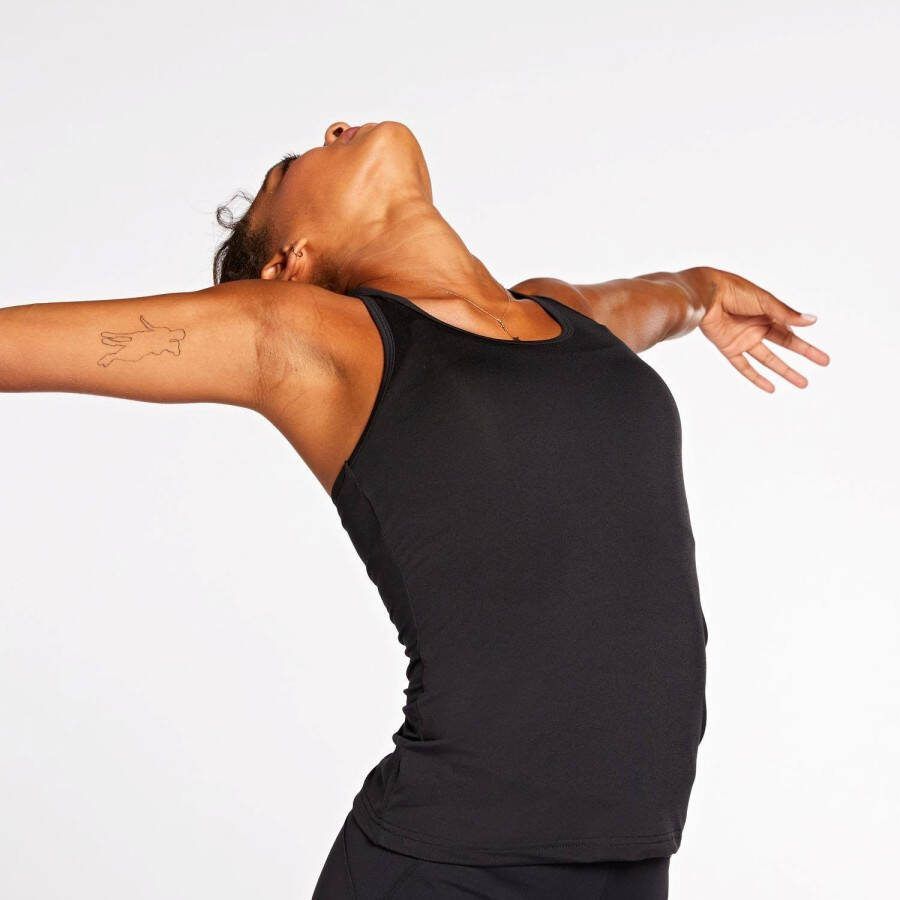 DOONE basic sporttanktop zwart dames