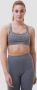 DOONE drytec crop sporttanktop grijs dames - Thumbnail 1