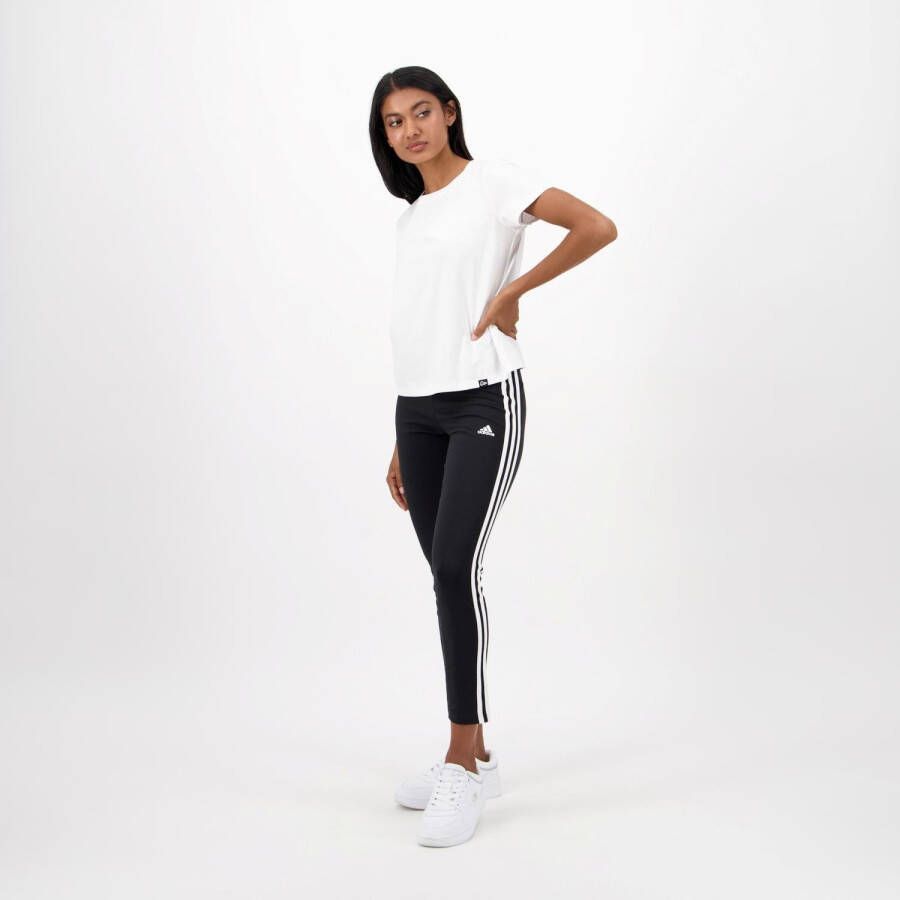 Adidas 3-stripes legging zwart dames