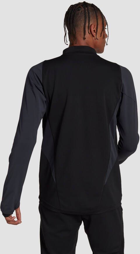 Adidas belgië tiro trainingstop 22 23 zwart grijs heren
