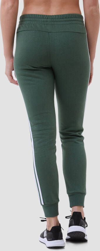 Adidas essentials fleece 3-stripes joggingbroek groen dames