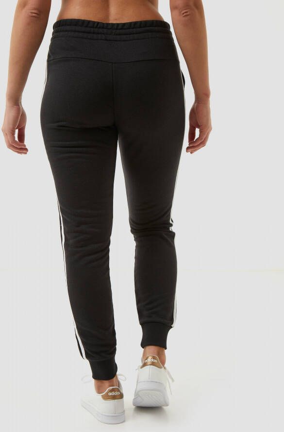 Adidas essentials french terry 3-stripes joggingbroek zwart dames