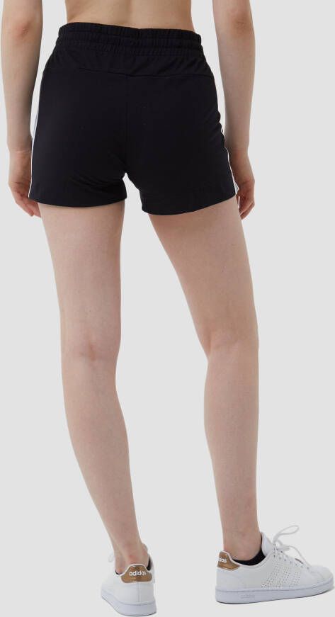 Adidas essentials slim 3-stripes korte broek zwart dames