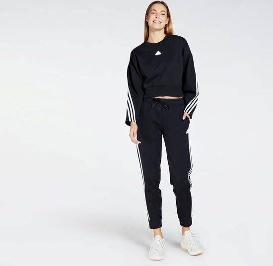 Adidas future icons 3-stripes joggingbroek zwart dames