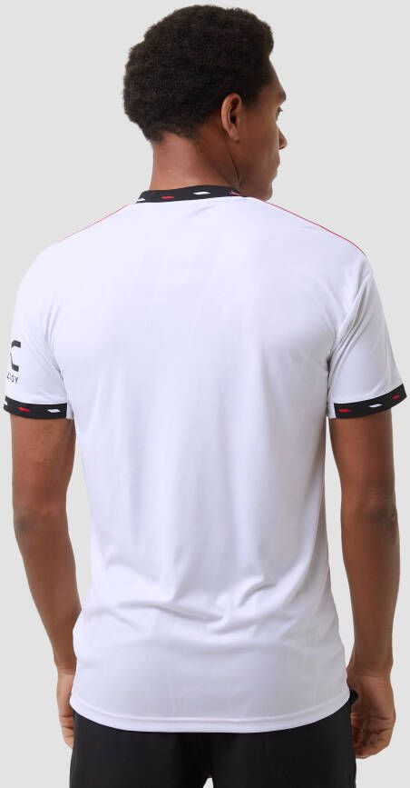 Adidas manchester united uitshirt 22 23 wit zwart heren