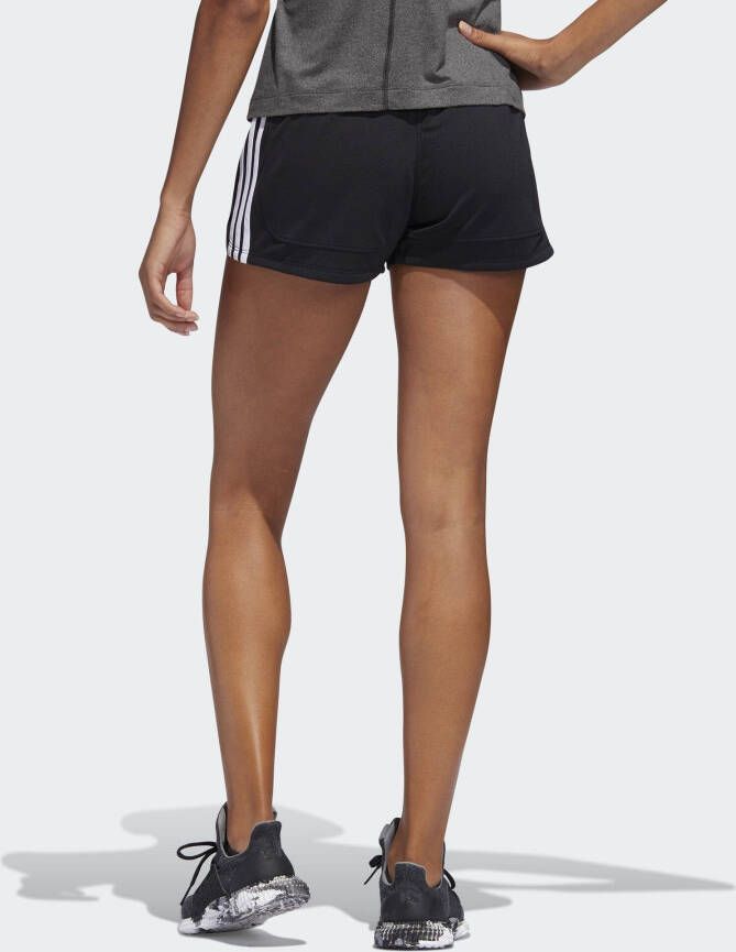 Adidas 3-stripes knit sportbroekje zwart dames