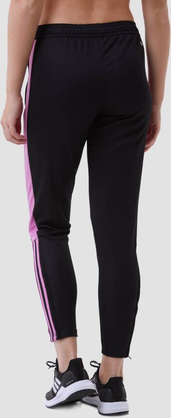 Adidas tiro essentials trainingsbroek zwart roze dames