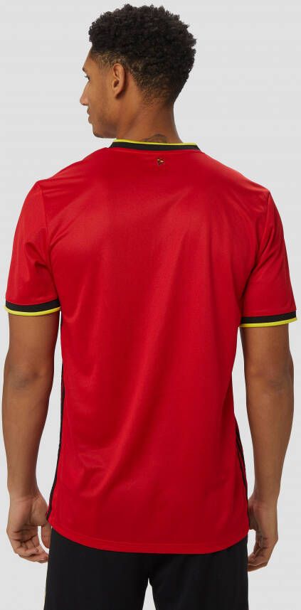 Adidas uefa euro 2020 2021 rbfa belgie thuisshirt 20 22 rood heren - Foto 3