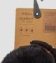 Barts oorwarmers Plush zwart Meisjes Acryl Logo | Oorwarmers van - Thumbnail 7