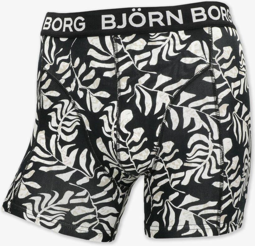 Bjorn Borg stretch boxers 3-pack zwart wit heren